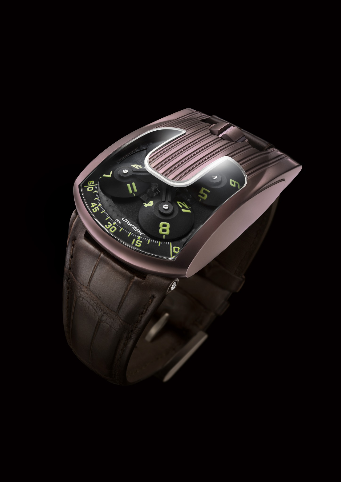 Replica Urwerk UR-103 TiAlN-Coated Steel Watch